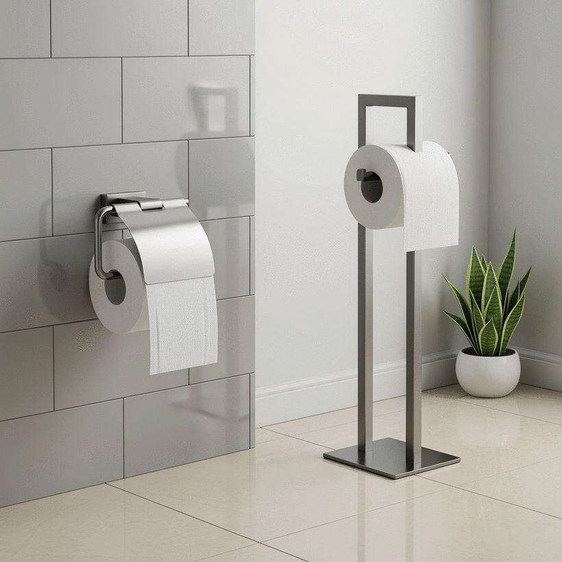 Wall-Mounted vs Freestanding Toilet Paper Holders: Pros, Cons, and Best Use Cases