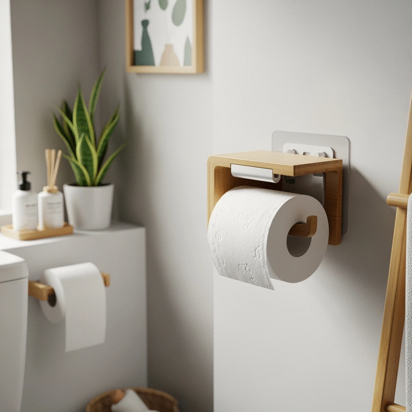 Step-by-Step Guide to Installing a Sustainable Toilet Paper Holder Without Drilling